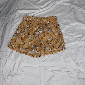 Cute Flower Shorts